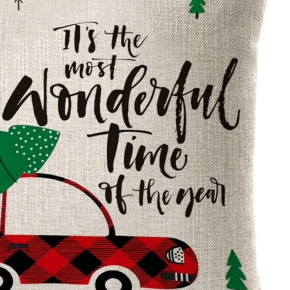 NEW!  Christmas  pillowcase - BTQ